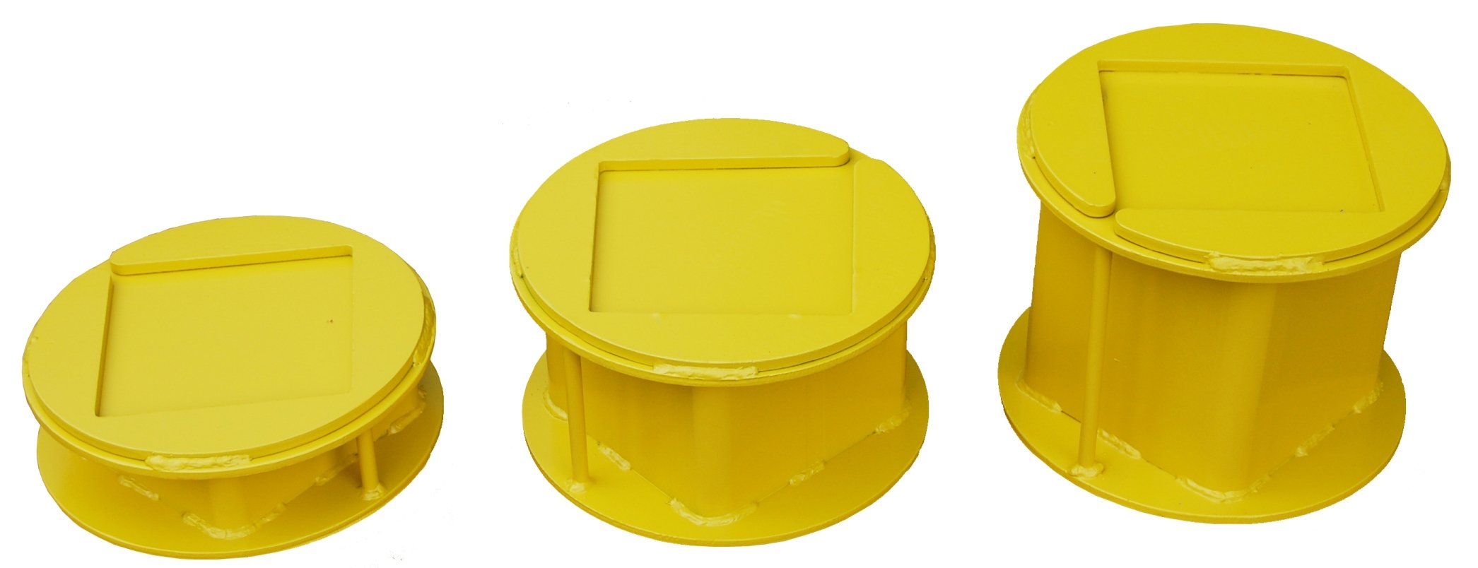 Photo 1 of ****ONLY ONE***

Esco 12500 Heavy Duty 3 Piece Stackable Cribbing Stand Kit