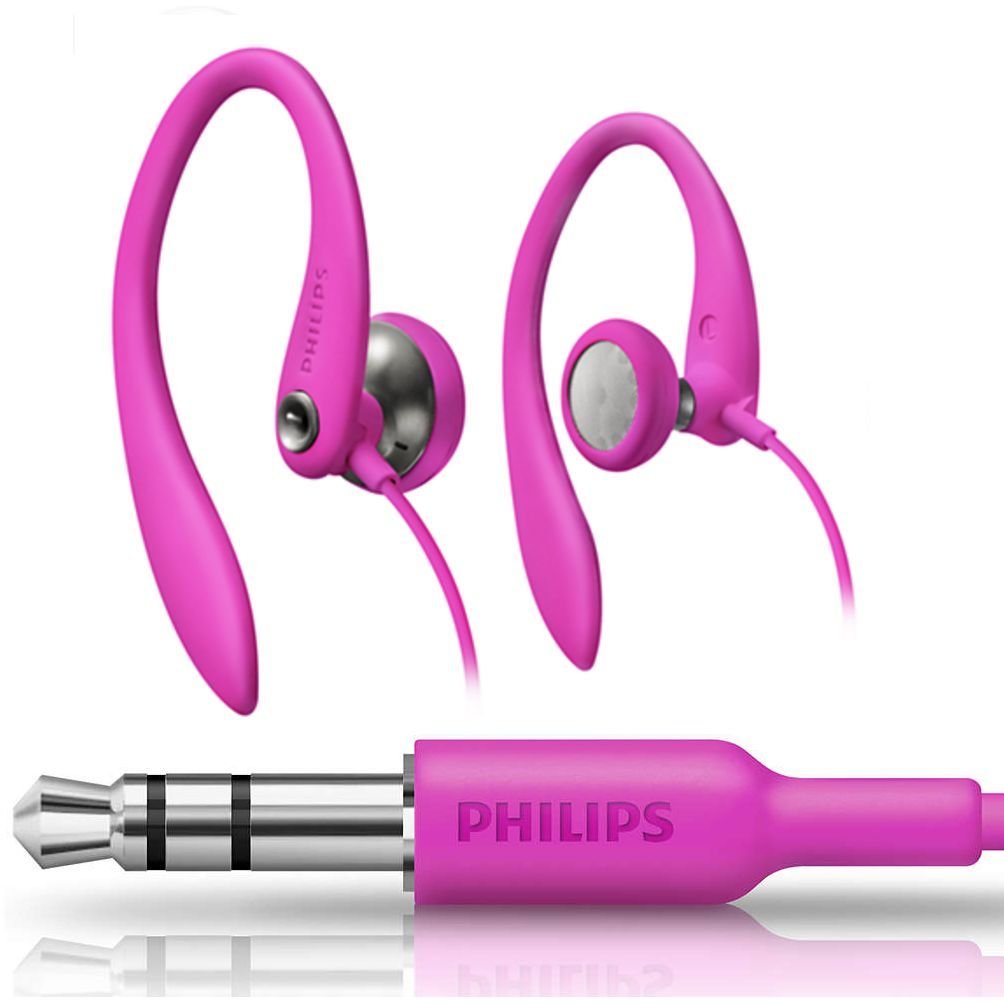 PHILIPS SHS3200BL/37 Flexible Earhook Headphones