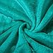Honeymoon Velvet Flannel Fleece Throw Lightweight Cozy Plush Microfiber Blanket, Teal