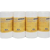 Rayon Unscent Diaper Liners- Fragance Free and Chlorine Free(4PK) 400 Count by BlueSnail（White）