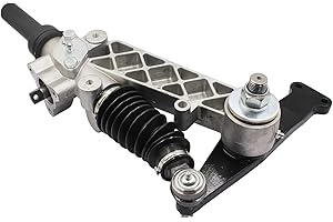 MGWILL Golf Cart Steering Gear Box Assembly Fits EZGO TXT Medalist Gas or Electric 1994-2001, ST350 Workhorse 1996-UP OEM# 70314-G01, 70314-G02, 70723-G02, 70147-G02