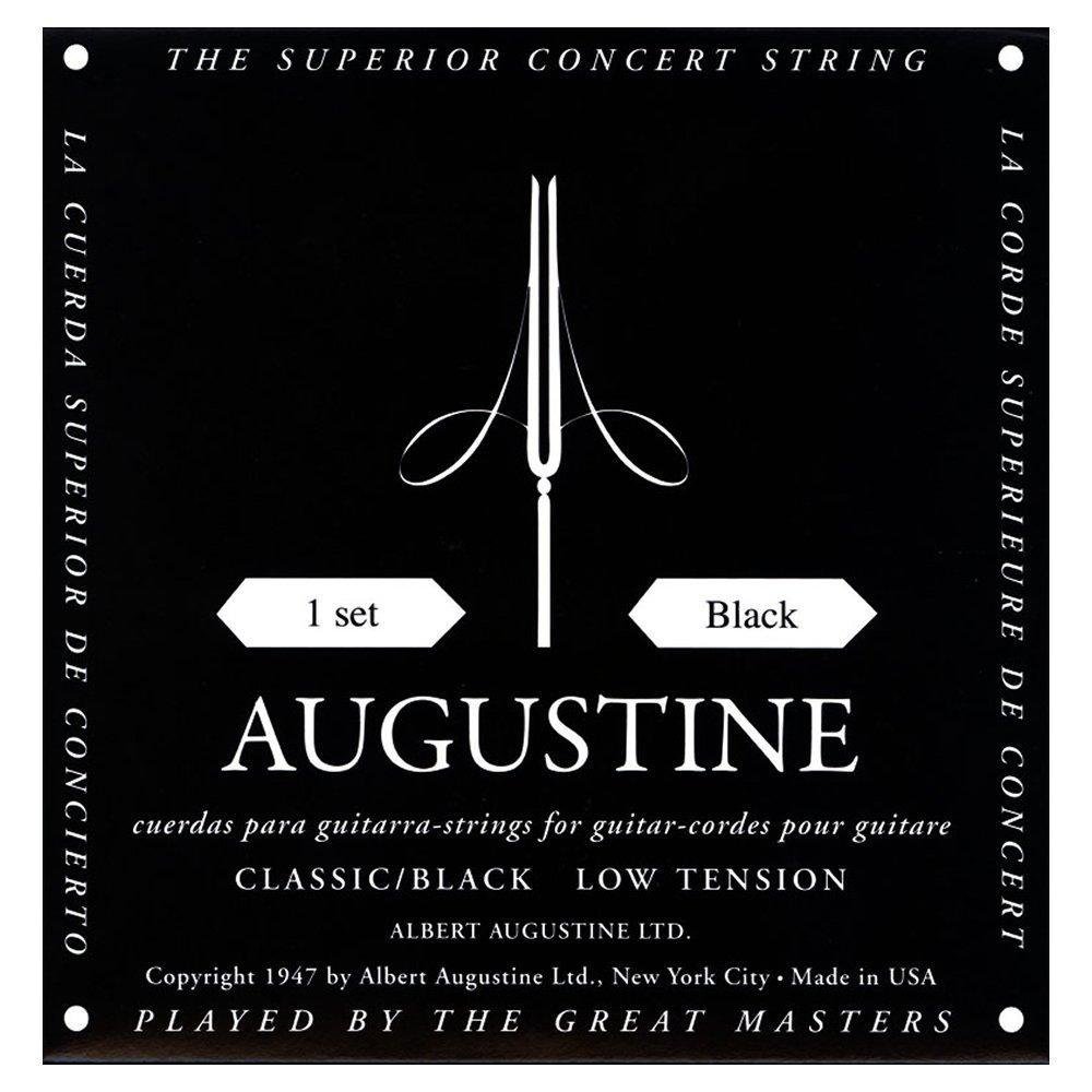 Augustine Black Label Classical Guitar Strings (Complete Set)
