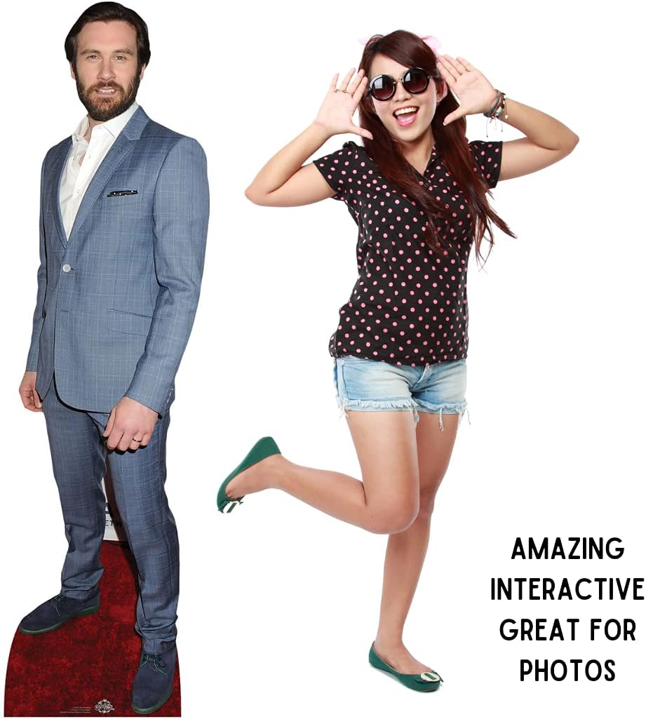 STAR CUTOUTS CS920 Clive Standen Vikings (Beard) Life Size Cardboard Cutout with Free Mini Cut Out Perfect for Birthdays Gifts - Image 3