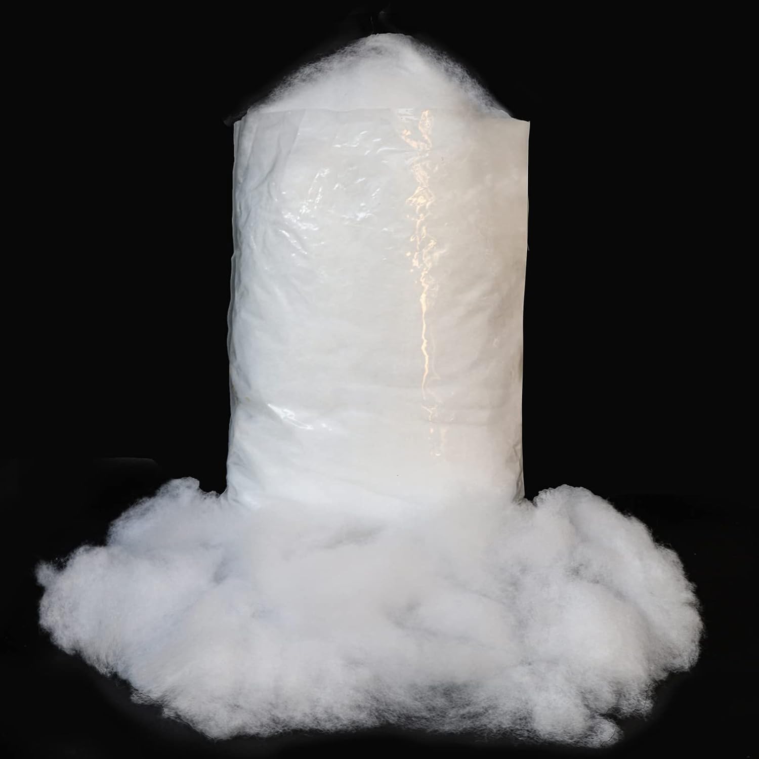 Artificial Snow - Aweyka 300g Christmas Fake Snow Decor, Fluffy Snow Decoration Artificial Cotton Clouds Indoor Blanket Snow 10.6 Oz Fake Clouds Fluffy Snow for Mantle Village Nativity Christmas Decoration
