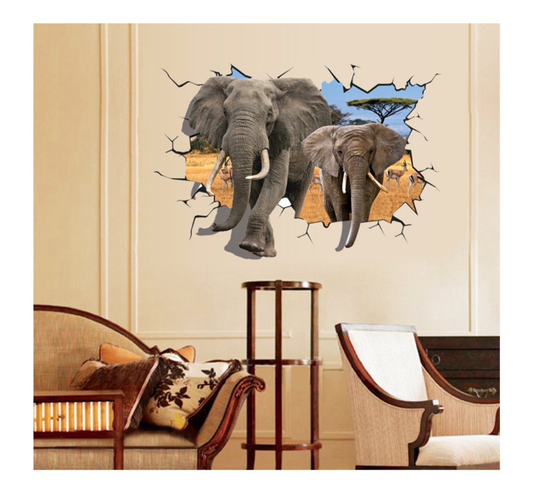 deep cool Hall 3d Wall Stickers Amazon