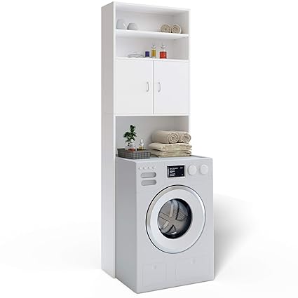 Cupboard Cabinet Bathroom Toilet Recess For Washing Machine