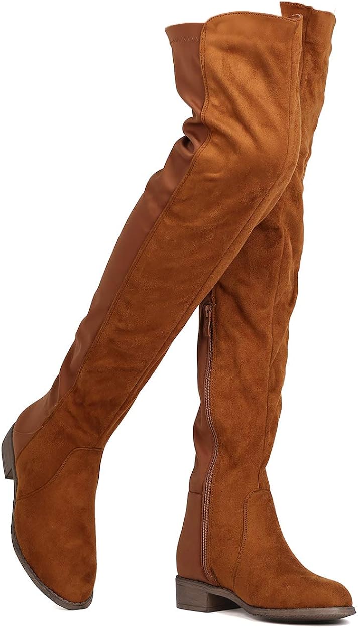 nature breeze thigh high boots