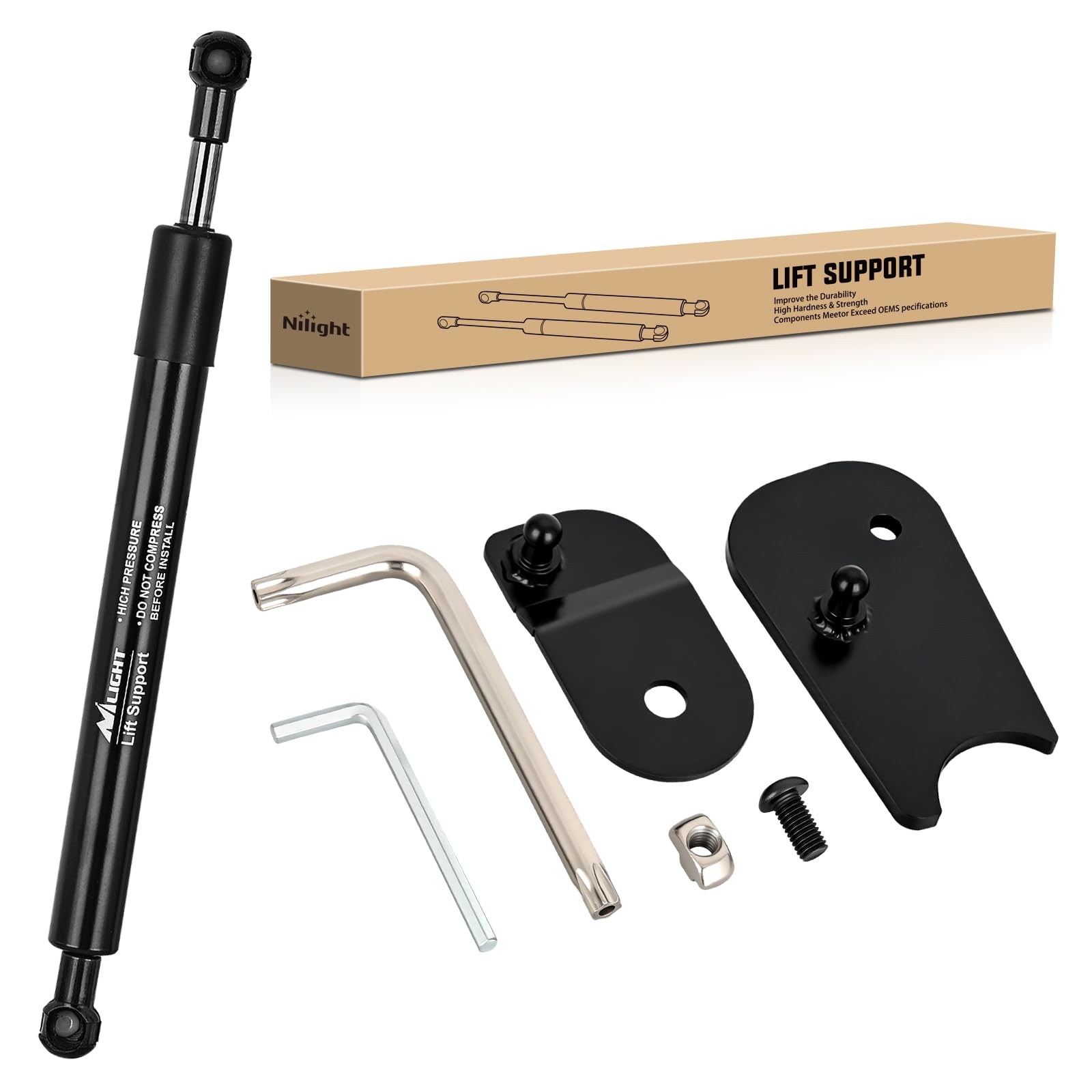 Photo 1 of Nilight Pickup Tailgate Assist Shock Accessories for 22-25 Ford Maverick, Truck Tail Gate Lift Assist Tailgate Shock Damper fit for Maverick 2025 2024 2023 2022