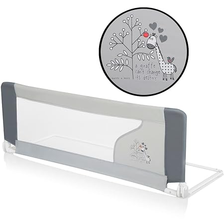 Bettschutzgitter Bettgitter GIRAFFE (120 x 40 cm) für Kinderbett