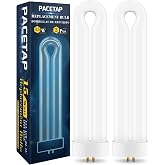 2 Pack Replacement Bulbs FUL15W BL with 4 Pin Base, U Shaped Lamp Tube Compatible for Flowtron BK-15D, for Stinger FP15, for TZ15, for BB-15WHT, Indoor Outdoor 15W U Shape Light Bulbs for T6 T8 T9