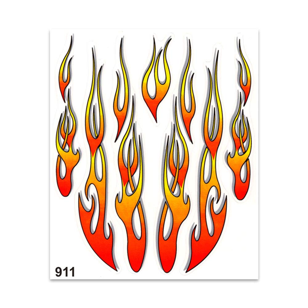 Quattroerre Sticker Flame Table, 20 x 24 cm