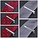 Lictin Men's Tie Clip Clasp Bar - 10pcs Alloy Necktie Clip Pin Bar, Tie Bar Set 6pcs Regular Ties Clip Pin Bar(6cm)+4pcs Skinny Tie Clip(4cm) with Gift Box