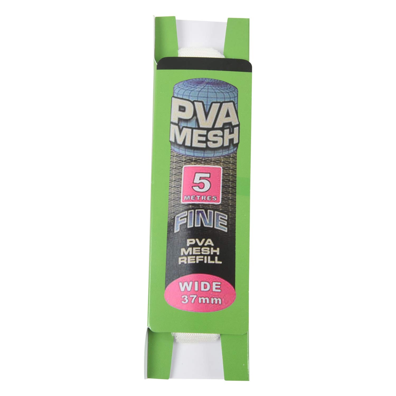 Bopfimer 5M PVA 37mm Wide Mesh Refill Carp Fishing Stocking Boilie Rig Bait Wrap Bags