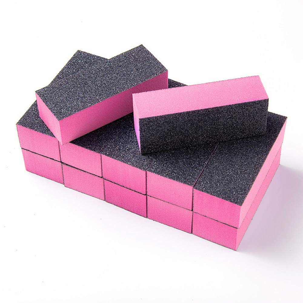 6PCS Nail Buffers, Nail Files & Buffers, Nail Buffer Sanding Block, Nail Buffer Sanding Block Polisher Buffing File 100/120 Grit Nail Art Pedicure Manicure Tool, Manicure Sanding Block : Beauty