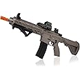 BIU BLASTER 30-Inch Gel Ball Blaster Gun 140+ FPS, 80+ Ft Range Full-Size Electric Automatic Splatter Orby Gun 7.4V 1400mAh Battery 30,000 Rounds for Outdoor Games, Ages 14+ Tan