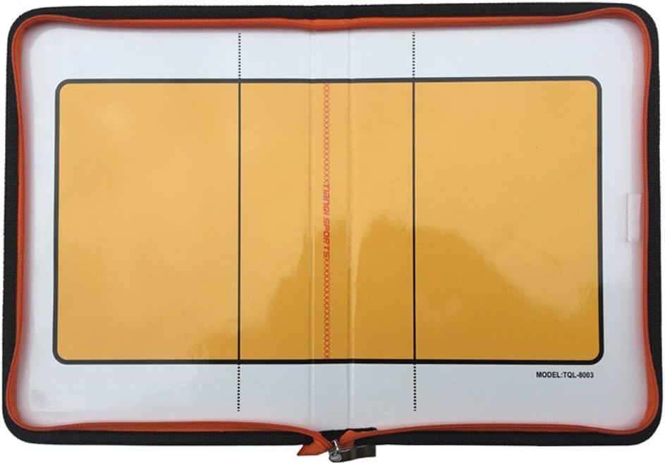Firelong Volleyball Coach Tactic Board Strategy Training Aids Equipment - Zipper Closure : Sports & Outdoors