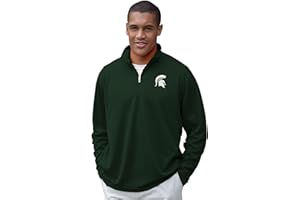 Vantage Apparel Men's Collegiate Micro Mesh Performance Team Color 1/4 Zip Pullover