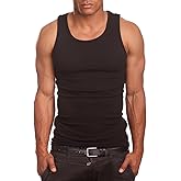 Mens A-Shirts 3 Pack Undershirt