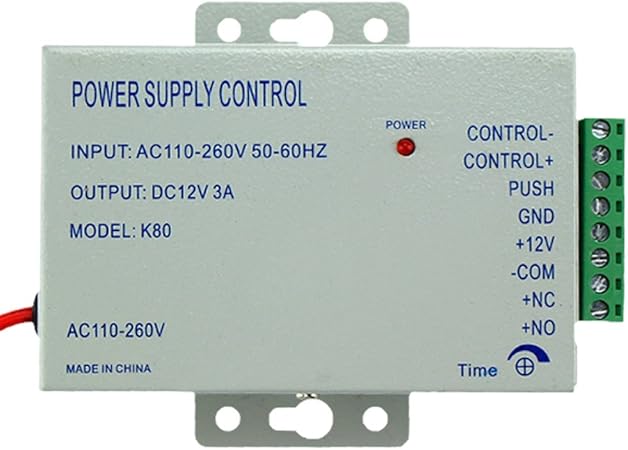 Alimentatore Per Serrature Elettriche AC90V-260V Con Batteria Di Backup DC12V 5A - Ideale Per Citofoni E Controlli Accessi - Foto 3
