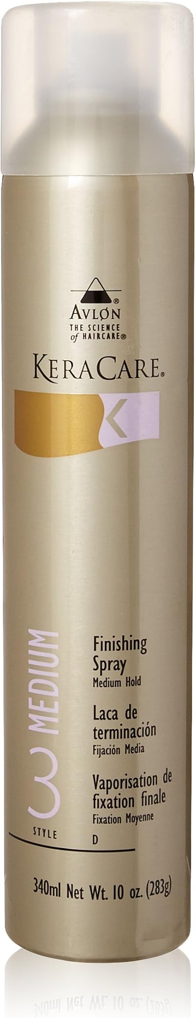 Avlon KeraCare Finishing Spray Medium Hold Touchable All-Day Humidity Shield