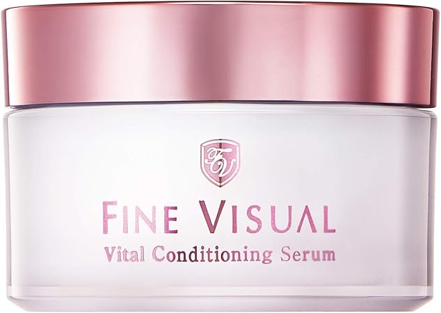 Amazon ファインビジュアル 公式 バイタル コンディショニング セラム 美容 クリーム 2ヶ月分 Fine Visual ファインビジュアル 乳液 クリーム 通販