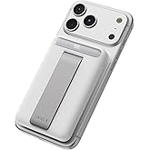 iWALK Qi2 Certified 15W Magnetic Wireless Power Bank, 10000mAh Portable Charger with Adjustable Stand & LED Display, Fast Charging for iPhone 16/15/14/13/12 Pro/Pro Max/Plus/Mini