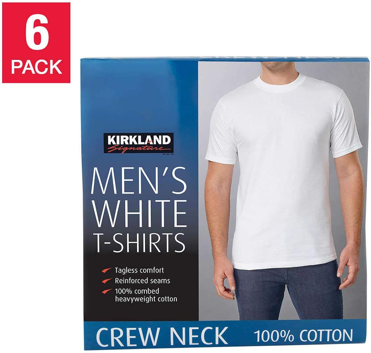 camisetas blancas kirkland