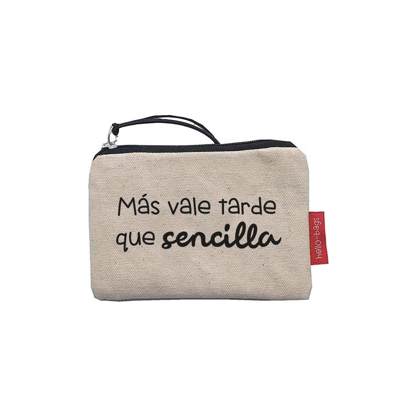 Econanos Hellobags2019 Canvas & Beach Tote Bag, 14 cm, White (BLANCO)