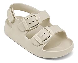 ChayChax Toddler Boys Girls Double Buckle Sandals
