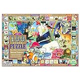 eeBoo Natural Science Puzzle for Kids, 100 pieces