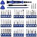 Vastar AC222 Precision Screwdriver Set, 63 in 1 with 56 Magnetic Screwdriver Bits, Repair Tool Kit for iPhone 8/8 Plus, iPhone 7/ 7 Plus and Other Smartphones, Tablet, PC, Macbook, Clock,Game Console