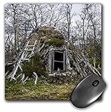 Danita Delimont - Sweden - Sweden, Valadalen Nature Preserve Sami sod house - EU28 FNO0112 - Fredrik Norrsell - MousePad (mp_139700_1)
