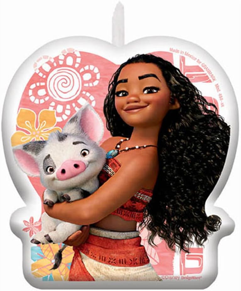 Moana Cake Candle (1ct)