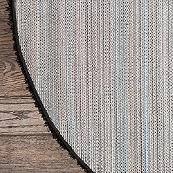 Unique Loom Solid Shag Collection Area Rug