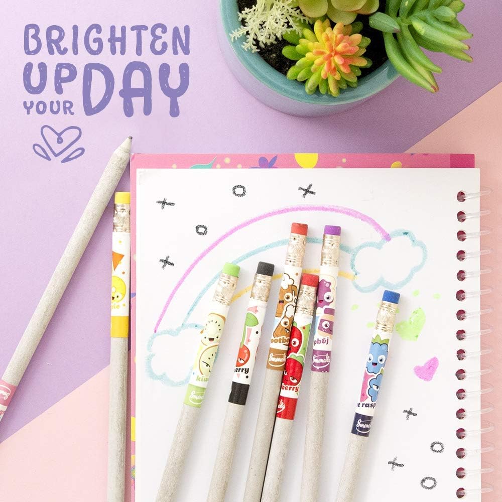Graphite Smencils - HB #2 Scented Pencils, 10 Count, Gifts for Kids, School Supplies by Scentco: Toys & Games