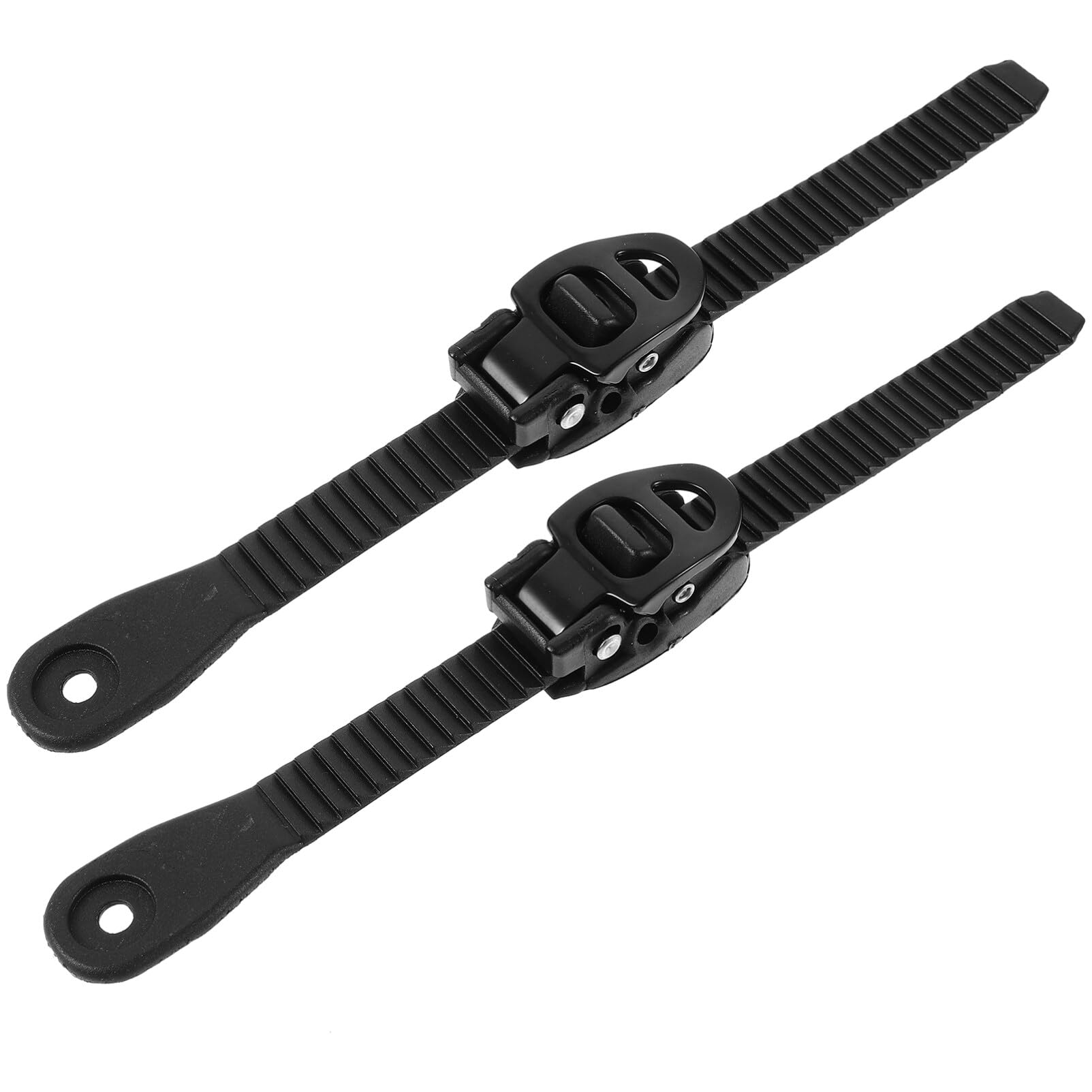 BESPORTBLE 2set Inline Skate Buckle Replacement, Inline Roller Skating Shoes Strap Skates Strap Buckle Clip with Screws Nuts for Skating, Inline Skate