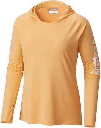 Amazon.com: Columbia Women's Tidal Tee Hoodie, Light Juice/White Logo, X-Small: Clothing