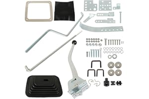 GXYWADY Three and Four Speed Floor Shifter Automatic Replacement for C4 C6 Replacement for GM 700R4 TH350 TH400