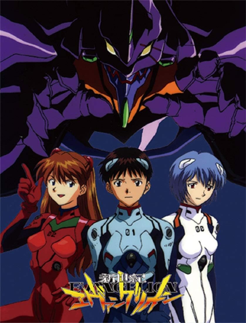 Neon Genesis Evangelion Throw Blanket - Rei Ayanami, Asuka and Ikari Shinji