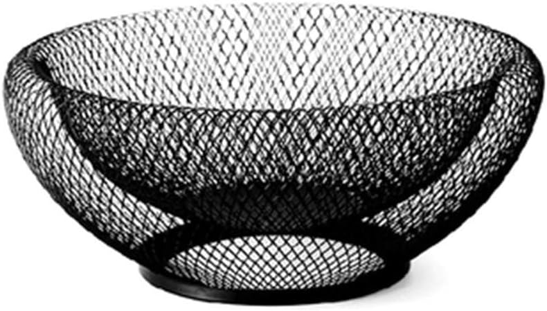 Household Waterproof Fruit Storage Basket Racks Reticular Double-layer Snacks Storage Baskets Rack Organizer Holder
