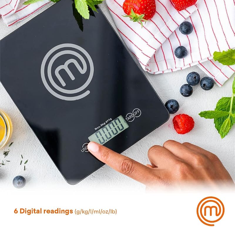 MasterChef Bascula de Cocina Digital, Peso de Cocina