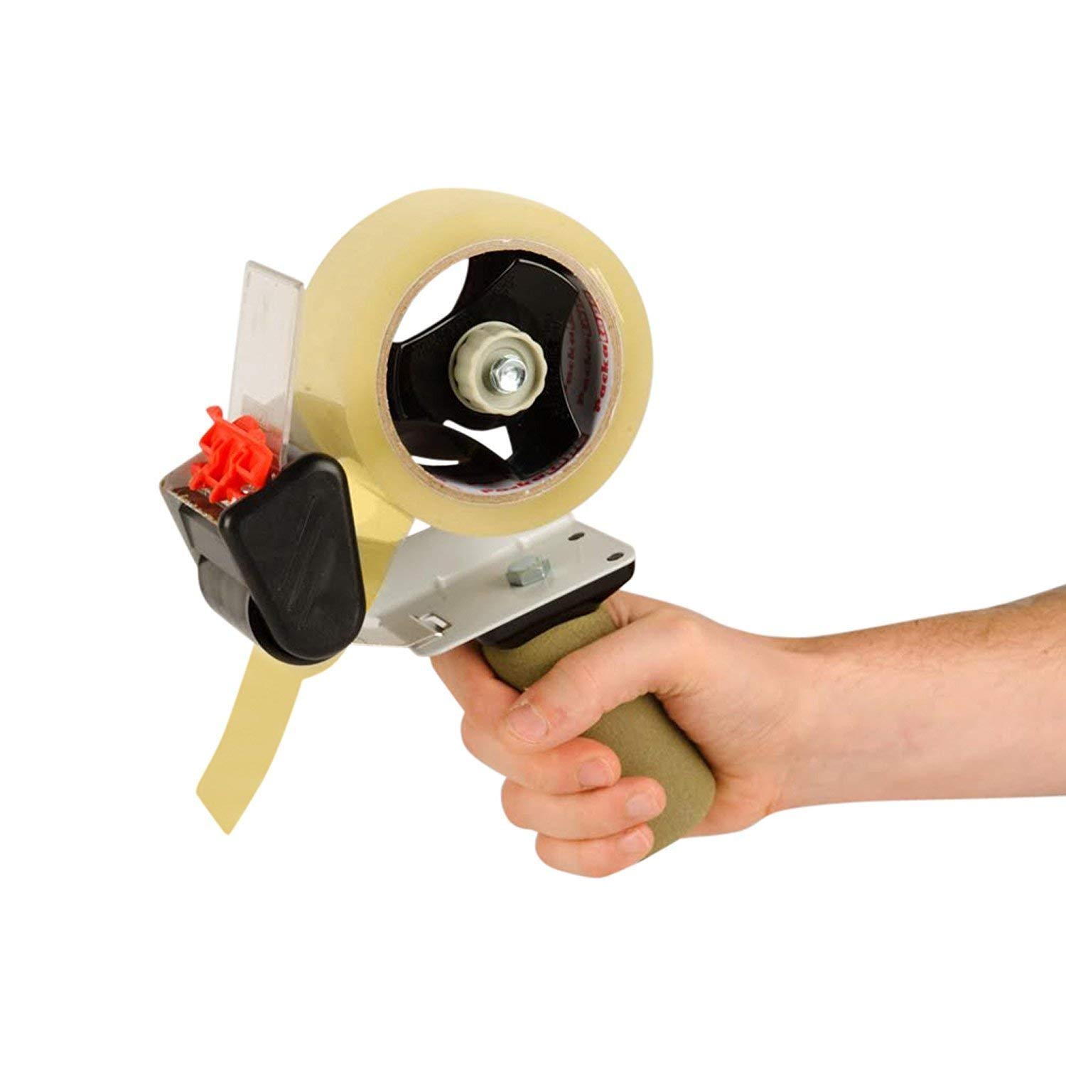 Packatape — 6 Rolls 1.88 Inches x 72.2 Yards Clear Packaging Tape for Parcels and Boxes. This 6 roll pack of Heavy Duty Clear Packing Tape Provides a Strong, Secure and Sticky Seal for your Boxes