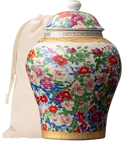 Amazon.com: AA Importing 59766 Blue And White Round Ceramic Jar