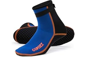 COPOZZ Diving Socks 3mm Neoprene Beach Water Socks-Anti Slip for Snorkel Swim Youth Men Women