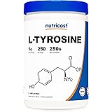 Nutricost L-Tyrosine Powder 250 Grams - Pure L-Tyrosine Powder 1000mg Per Serving