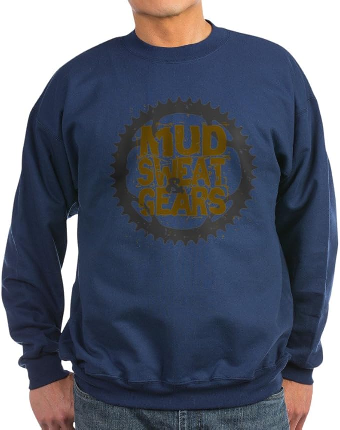 CafePress Mud, Sweat & Gears Classic Crew Neck Sweatshirt Clothing
