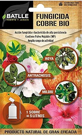 Fitosanitarios Ecológicos - Fungicida Cobre ECO Sobre para 5L ...
