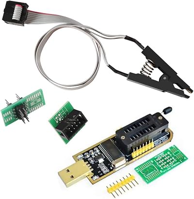 ALMOCN SOIC8 SOP8 Flash Chip IC Test Clip Adapter Programmer BIOS CH341A USB