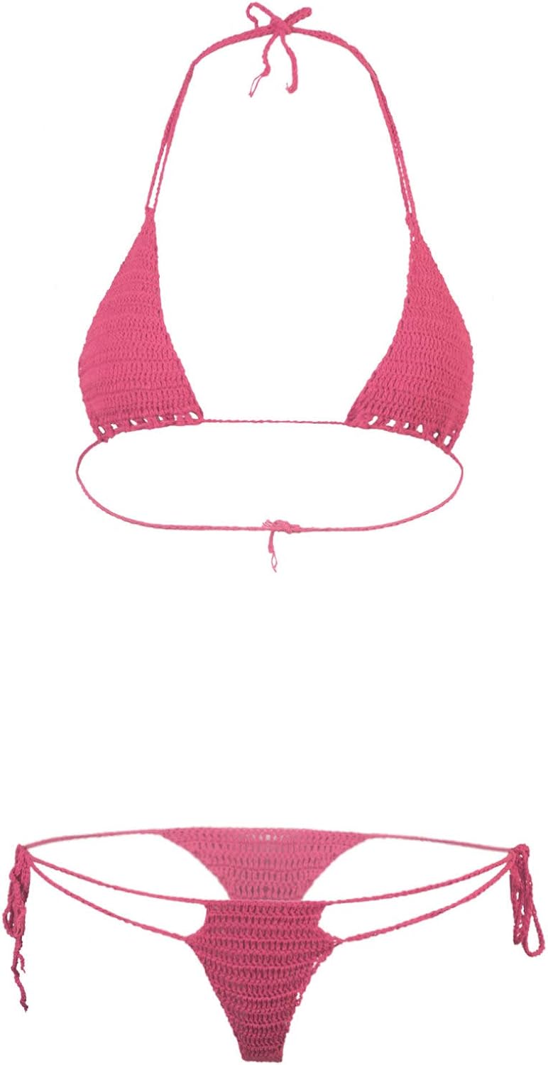 Alvivi Bikini de mujer sexy de punto y tankini de tres puntos