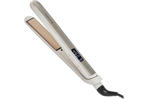 Remington Shine Therapy 1” Flat Iron, Argan Oil & Keratin Plate Hair Straightener